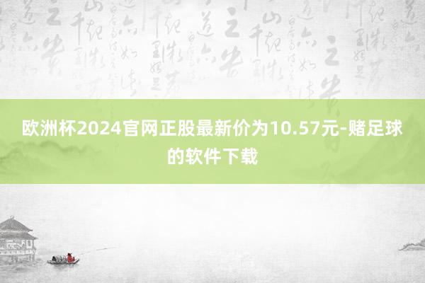 欧洲杯2024官网正股最新价为10.57元-赌足球的软件下载