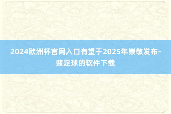 2024欧洲杯官网入口有望于2025年崇敬发布-赌足球的软件下载